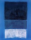Famous White Paintings - No 14 White and Greens in Blue